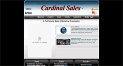 Desktop Screenshot of cardinalsales.com